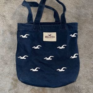 Hollister Navy Tote